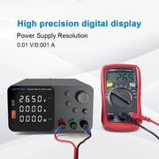 Wanptek - Power supply - Inverter - Adjustable voltage regulator 60V 220V - 5A - 300W - For telephone repair - Regulated lab table - DC power supplies - Black