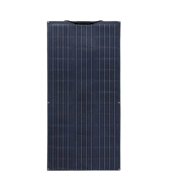 Xinpuguang - Solar panel - Waterproof - Flexible solar panel - Photovoltaic panel - For home, camper, roof, boat - Monocrystalline silicon - 140W - Black