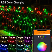 Elenut - Led koperdraad Lichtsnoer - Waterdicht - LED Lichtsnoer - DIY Bruiloft Feest Kerstdecoratie - Kerstverlichting - Lichtsnoer - Waterdicht - 20M - 200LED
