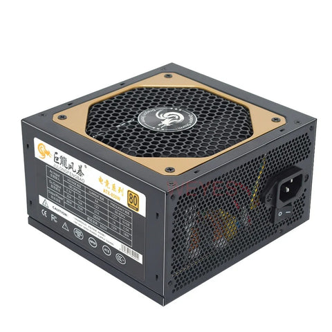 Senlifang - Power supply - Internal power supply - 12CM Fan - 110-264V - Game Font - 850W - MAX 1000W - Fully modular - ATX - Gamer power supply - Active PFC - Black 