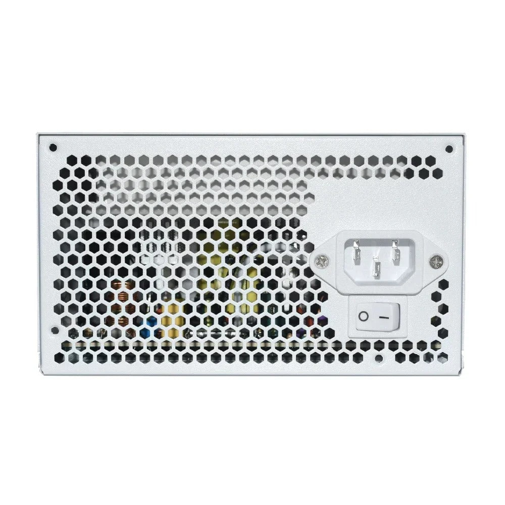 Senlifang - Voeding - Interne voeding - Voor gaming desktopcomputer PSU - 850W - Maximale piek 1000W - Volledig modulair - ATX PSU - 110-240V - Wit - QUORE