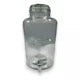 Dispenser - Drankdispenser - 8L - Transparant - Organisatiedispenser - Glazen dispenser - Transparant Wit