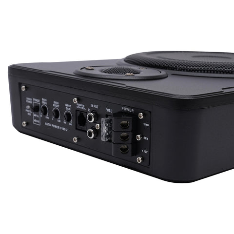 Auto Subwoofer Audio - 8 Inch - Subwoofer - Auto Audio - 12V - 600W Hoog Vermogen - Aluminiumlegering - Auto Luidspreker - Onderstoel Woofer - Ultradunne Subwoofer - Zwart