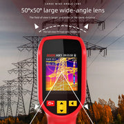 Thermal Imaging Camera - Thermal Camera - Thermal Imaging Cameras - 240×240 Resolution - For Circuit PCB Repair Pipeline Detection Medical - Red
