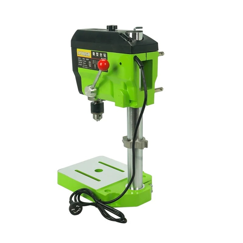 BG-5168E - Tafelboormachine - Variabele Snelheid - Dieptestop - Kolomboormachine - Werktafel - kantelbaar - Tafelkolomboormachine - 680W - 60Hz - Groente - QUORE