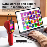 Thermal Imaging Camera - Thermal Camera - Thermal Imaging Cameras - 240×240 Resolution - For Circuit PCB Repair Pipeline Detection Medical - Red