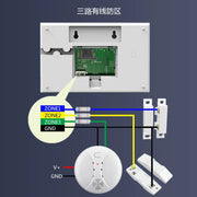 Alarmsysteem - Sirene - Smart Home Beveiligingssysteem - App Control werkt met Alexa - PSTN - voor Deuren en Ramen Draadloos - 4G - Wifi - Zwart
