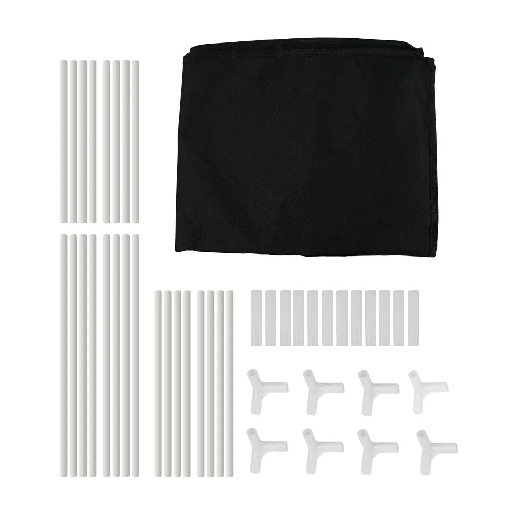 Creality - Behuizing voor 3D-printer - Goed isolerend effect - Brandvertragend - Eenvoudig te installeren - 480x600x720mm - Voor Ender-serie - Zwart - QUORE