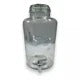Dispenser - Beverage dispenser - 8L - Transparent - Organization dispenser - Glass dispenser - Transparent White