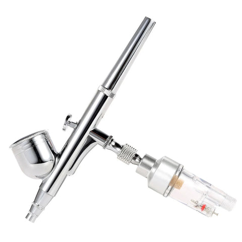 Airbrush - Airbrush Kit - Professionele Airbrush - Airbrush Luchtcompressor Kit - Hogedrukpistool - voor Kunst Schilderen Craft Cake Spuiten - Zwart
