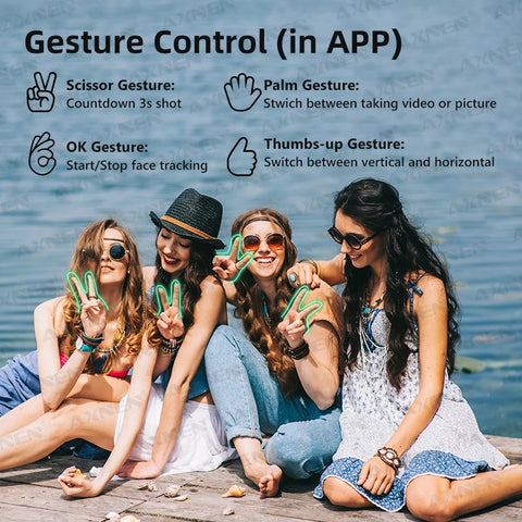 Gimbal Smartphone - Gimbal voor Smartphone & Camera - Handheld spiegelloos - 3-assig - Anti-Shake - Handheld Gimbal - Telefoonstabilisator - Opvouwbare houder Selfie-statief - Wit - Tas & IPmic-afstandsbediening