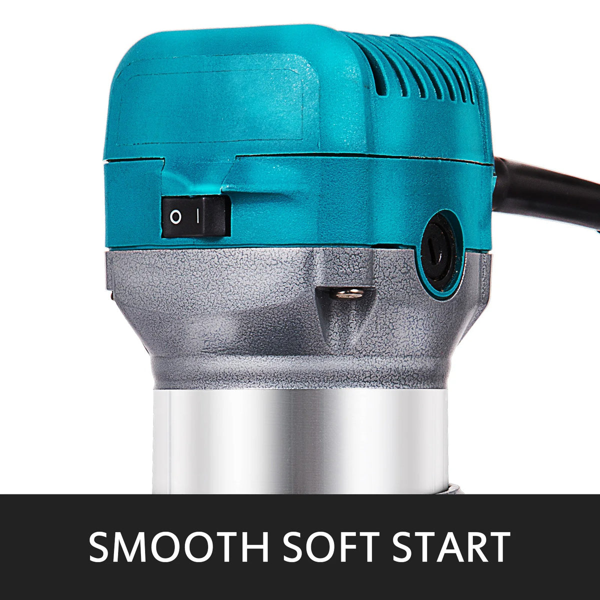 Bovenfrees - Houtfrees - Elektrische Handtrimmer - Hoge Kwaliteit - 710W - 220V - 30000RPM - Vaste basis - Kantelbare basis - Duikbasis - Groen