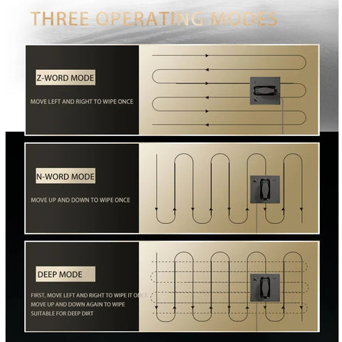 PuRuiKai - Robot raamreiniger - Dubbele watersproeier, - Smart Memory - Hoge vacuümzuigkracht - Lasersensor - Huismuur - Glasreinigingsrobot - Grijs