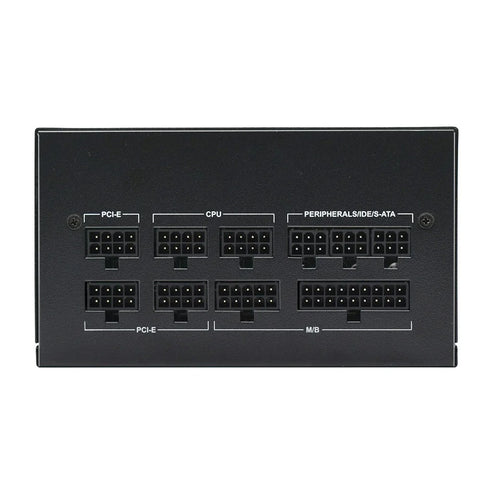 Julongfengbao - Voeding - Interne voeding - 24Pin - Game Fonte - 850W - MAX 1000W - Volledig modulair - ATX - Gamer-voeding - Actieve PFC - Zwart