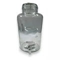 Dispenser - Beverage dispenser - 8L - Transparent - Organization dispenser - Glass dispenser - Transparent White