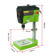 BG-5168E - Bench Drill - Variable Speed ​​- Depth Stop - Column Drill - Work Table - Tiltable - Bench Column Drill - 680W - 60Hz - Vegetable