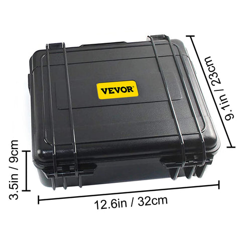 Vevor - Hydraulic pressure test kit - Pressure gauge set for air conditioning or refrigeration systems in case - 10/100/250/400/600bar 5 meters - 13 test couplings - 14 T-pieces - 5 test hoses