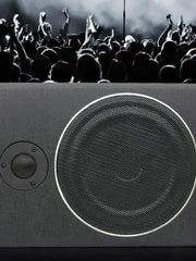 Auto Subwoofer Audio - Ultra Dun - Auto Onderstoel Actieve Subwoofer - Auto Luidspreker - 12V - 600W - Roestvrij Staal - 8 Inch - Voertuig Audio - Zwart