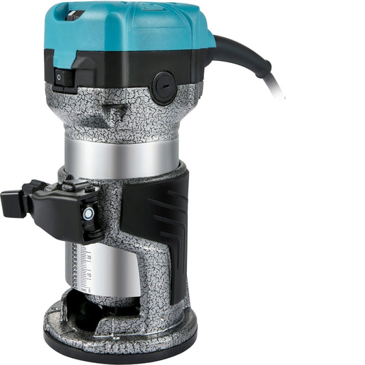 Vevor - Bovenfrees - Houtfrees - Elektrische Handtrimmer - Hoge Kwaliteit -  30000RPM - 220V - 710W -Vaste basis - Groen