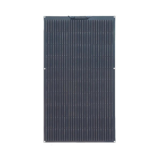 Xinpuguang - Solar panel - Waterproof - Flexible solar panel - Photovoltaic panel - For home, camper, roof, boat - Monocrystalline silicon - 100w - Black