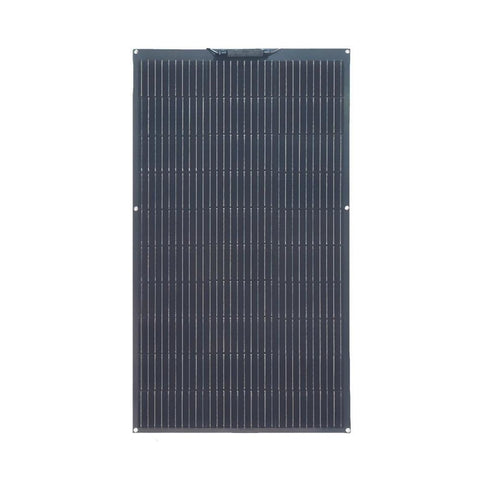 Xinpuguang - Solar panel - Waterproof - Flexible solar panel - Photovoltaic panel - For home, camper, roof, boat - Monocrystalline silicon - 100w - Black