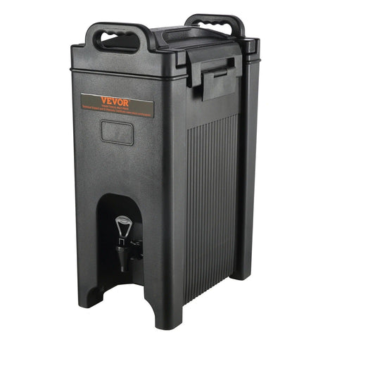 Dispenser - Drankdispenser - Geïsoleerde dispenser - Feestdispenser - Thermische drankdispenser - 5 gallon - Zwart - QUORE