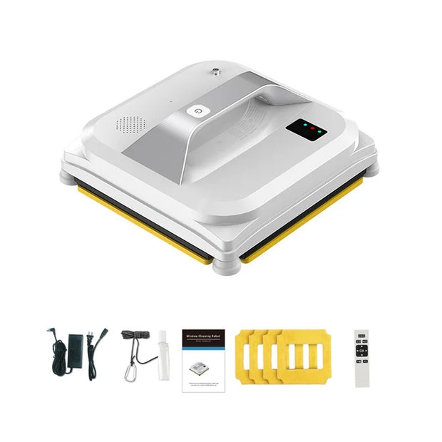 Robotstofzuiger - <800W - 60dB - 80W - 500mAh - DC24V - Elektrische Ramenreiniger - Glazenwasser - Zonder Watertank - Wit