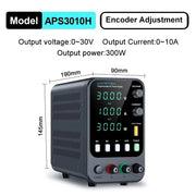 Wanptek - Power supply - Inverter - Adjustable voltage regulator 30V 220V - 10A - For telephone repair - Regulated lab table - DC power supplies - Black