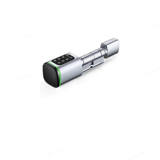 Slim deurslot - Smart Lock - Elektrisch deurslot - RFID kaart - Verstelbaar TTLock - APP - Wachtwoord - Euro cilinderslot - Digitaal Sleutelloos Vervangen Alexa - Zilver