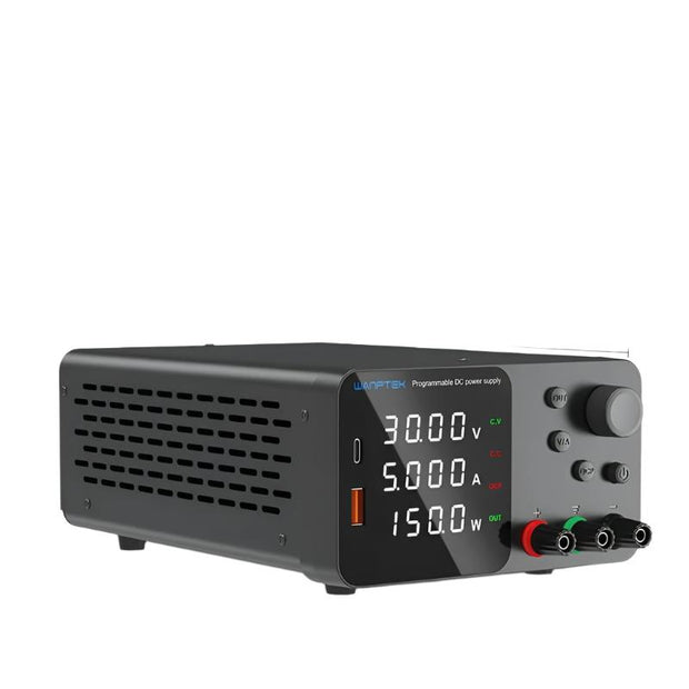 Wanptek - Power supply - Inverter - Adjustable voltage regulator 60V 220V - 5A - 300W - For telephone repair - Regulated lab table - DC power supplies - Black