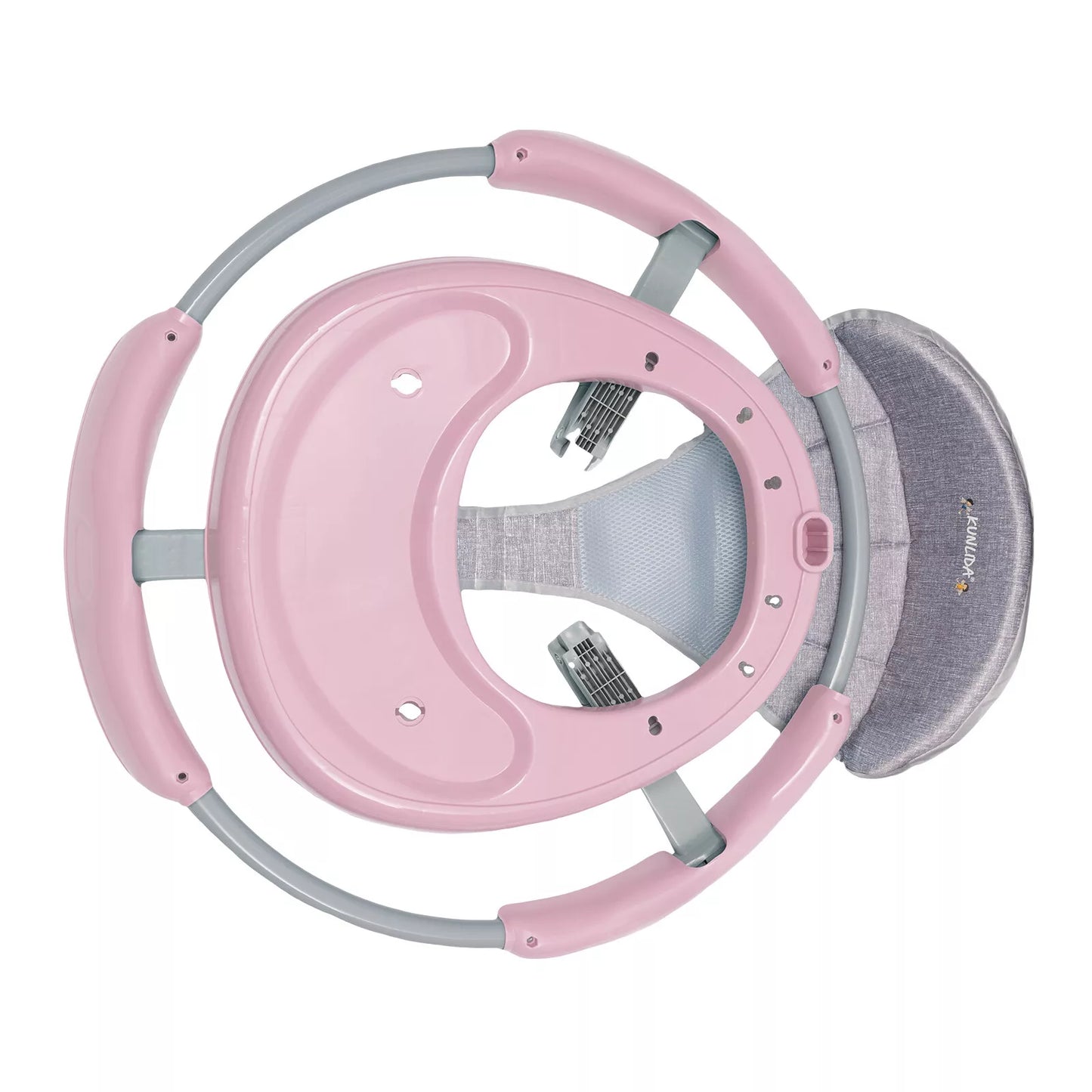 Opvouwbare loopwagen - Baby's - Verstelbaar - Kinderwagen 6-18 maanden - Roze