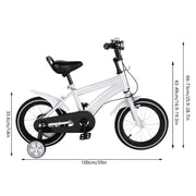 Kinderfiets - 14 Inch - Spelen - Buiten - Wit